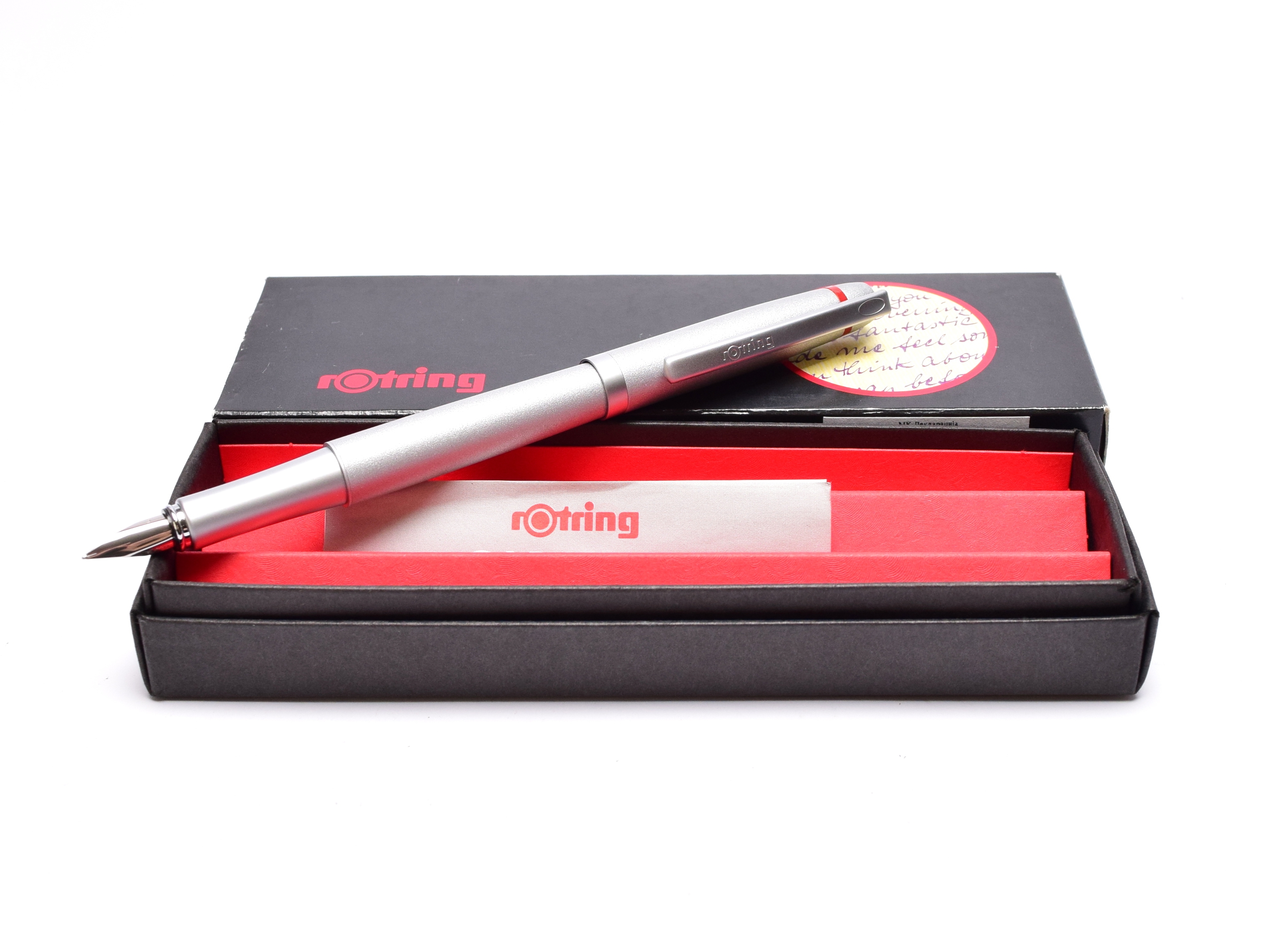 Rotring Freeway Beautiful New NOS 2000s Rotring Freeway Silver Aluminium Matt Satin ...