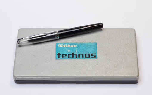 1970s Complete PELIKAN Technos / Graphos Technical Drawing Drafting Pen Set - Rapidograph - Developed by Rotring