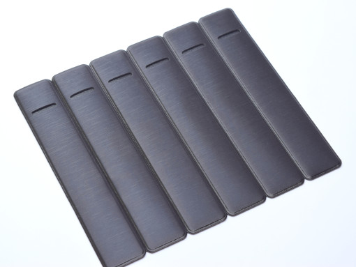 New 1-6 Pen Rubber Pouch MAGNO Brushed Magnet Color Fountain Ballpoint Pencil Case