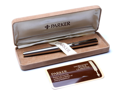 Parker Arrow Rollerball Flighter Gold Plated from the 1980´s 