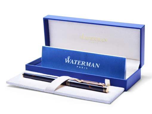 Waterman Exclusive Chinese Lacquer Fountain Pen 18K Gold Nib