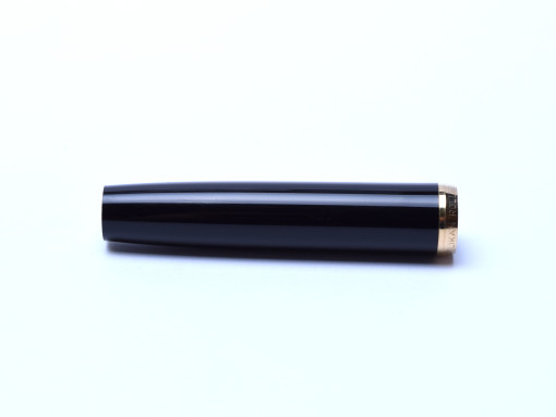 Pelikan M / MK / 30 / 60 Rolled Gold Series Cap Part Unit Spare Black For Fountain Pen
