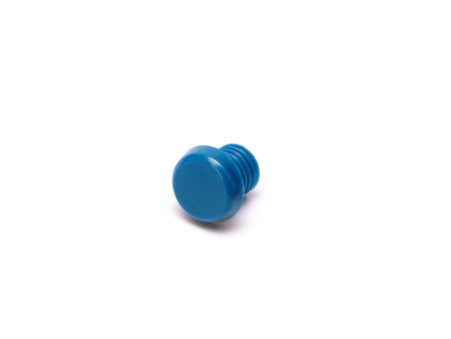 Vintage Blue Teal/Turquoise Montblanc Monte Rosa Fountain Pen End Cap (Finial) Part Spare Repair
