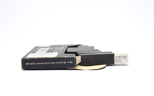 Original Genuine Montblanc Pix Pack of 10 HB Pencil Refills Leads 0.5mm Art. No. 16400 Made in Germany