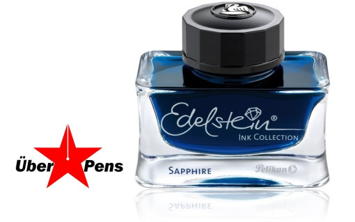 2013 Limited Edition Pelikan Edelstein Fountain Pen Ink Sapphire Blue