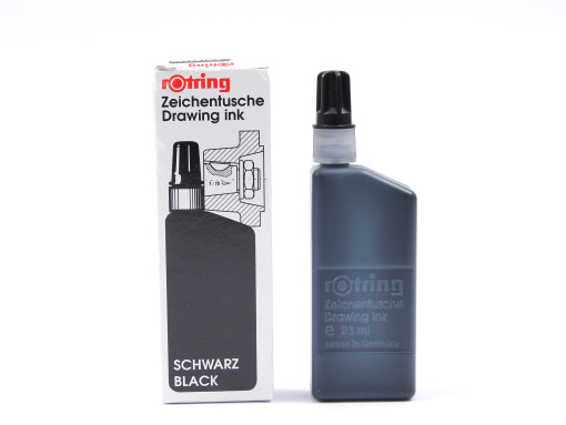 23ml Rotring Rapidograph Isograph Technical Drawing Ink Black