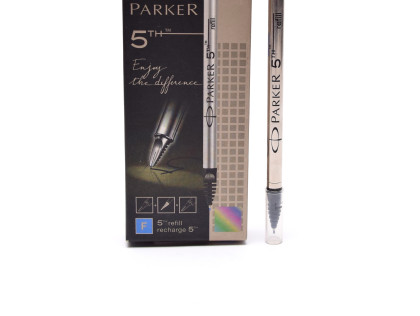 New Genuine Large PARKER Blue 5th Mode Technology Gen Generation 202 F Fine Fineliner Refill Made in Germany UK