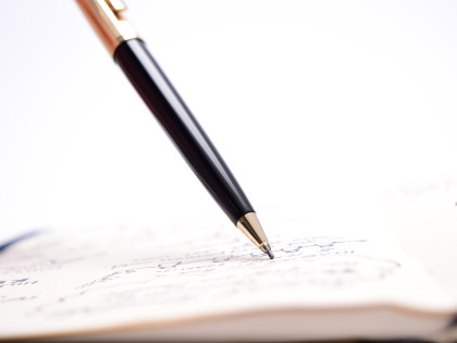 Mint 1960s Pelikan R30 / D30 / 30 Rolled Gold and Black Resin - 1.18mm Leads Mechanical Pencil