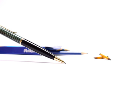 Vintage Rare 1950s Pelikan 450 Tortoise Green & Gold Filled Trims Repeater 1.18mm Lead Mechanical Pencil 