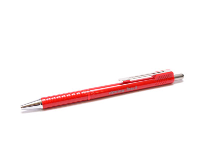 NOS New Rotring Tikky II Jumbo Refill Wave Grip Red Color Ballpoint Pen 