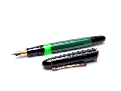 NOS Mint New Vintage 1970s Pelikan 120 Merz & Krell Series Type II Piston Fountain Pen EF Nib