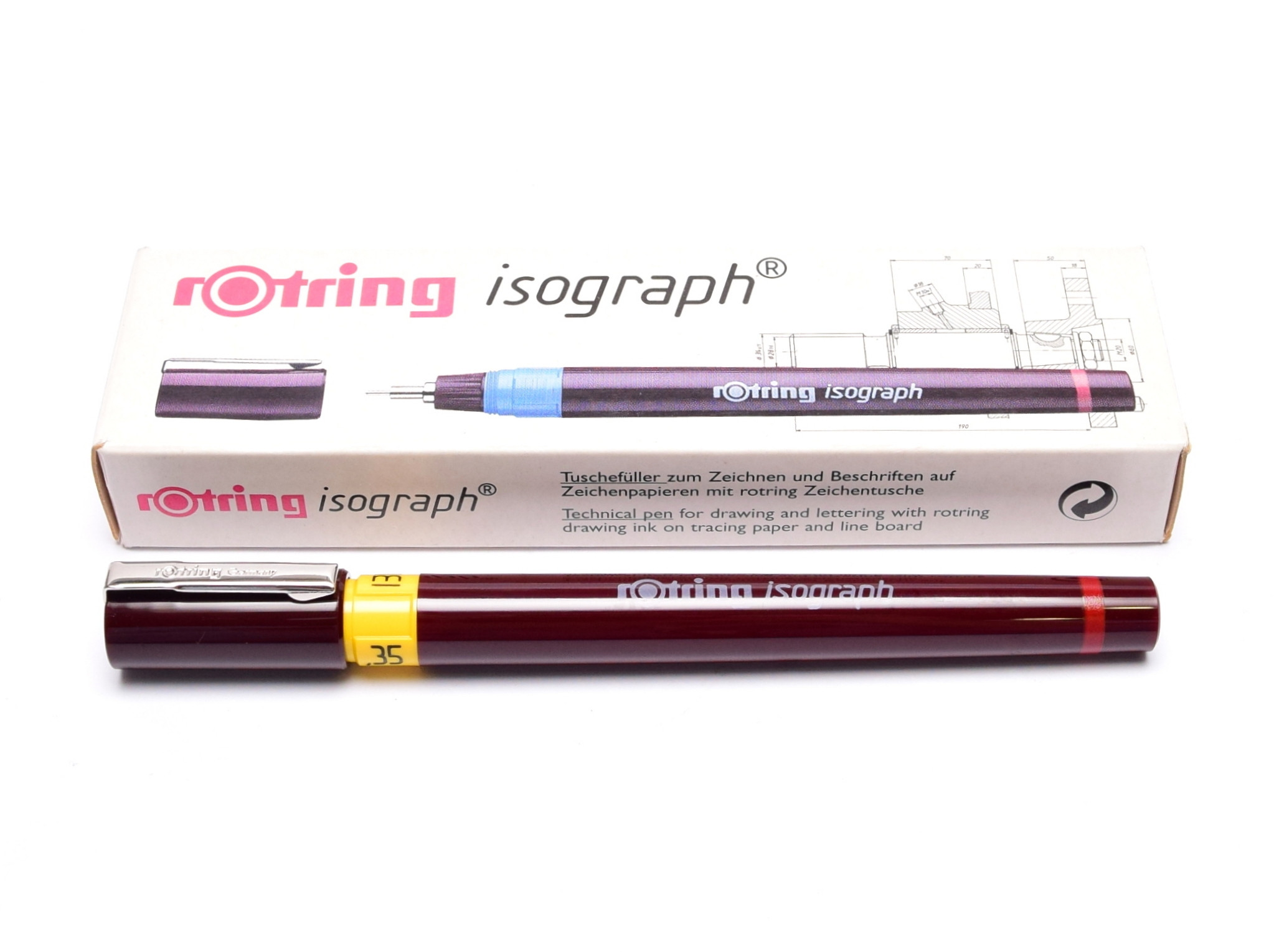 rOtring  Isograph F  Tuschefüller 1,0 mm 