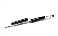 NOS Vintage 1960s Kaweco 817 Black Resin 1.18mm Lead Mechanical Pencil Repeater in Box with Papers