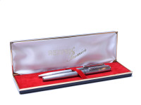 Rexpen Diplomat Premier Brushed Aluminum Fountain & Ballpoint Pen Set