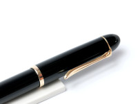 1955 Pelikan 140 All Black Fountain Pen 14K Gold Flexible Nib