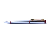 Waterman Forum Stainless Steel Chromed & Red Ballpoint Pen