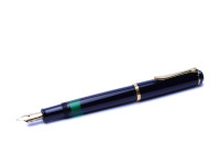 Pelikan M200 Black Resin EF Extra Fine 14K Gold Flexible Nib Fountain Pen