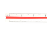 NOS Vintage Rotring Triangular Scale Ruler R8020240 - ARCHITECT 9 In Case