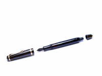 1930s Matador 992 EF Fullhalter Celluloid Made In Germany 14K EF Full Flex Nib Piston Fountain Pen