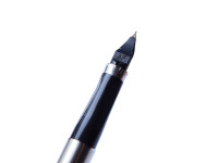 Parker 75 Flighter DeLuxe 96 Matte Brushed Stainless Steel Fountain Pen USA