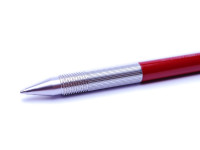 Faber Castell Alpha-Matic Germany Bordeaux Vintage 0.5mm Drafting Knurled Mechanical Pencil