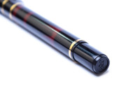 waterman laureat red shadowed marble fountain pen