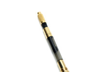 DIPLOMAT Germany 18K 750 Gold Nib Black Metallic Lacquer Fountain Pen