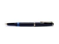 Vintage 1960s KAWECO V61 EF Masterpiece Black Resin 14K Fully Flexible EF Nib Fountain Pen