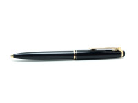 1960s MONTBLANC No.28 Precious Black Resin & Gold Lever Mechanism 11th "Eleventh Finger" Ballpoint Pen