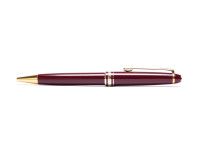 Vintage Montblanc Meisterstuck Masterpiece 164 Burgundy/Maroon Red & Gold Twist Ballpoint Pen