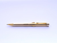 1950s FEND Super Norma Barleycorn Guilloche Pattern Gold Plated Art Deco Multi 4 Color Mechanical Pencil