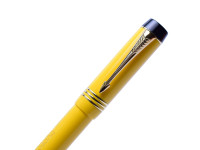 1995 Limited Edition PARKER Duofold Mandarin Yellow Centennial 18K Nib Fountain Pen