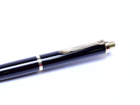 Rare 1950s Pelikan 450 All Black & Gold Filled Trims Repeater Mechanical Pencil 1.18mm Lead