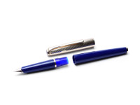 Pelikan M30 30 Rolled Gold Dark Blue Cartridge Fountain Pen
