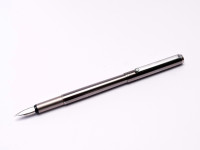  MONTBLANC Noblesse Oblige Anodized Black-Grey Matte Steel Soft F/B Steel Nib Cartridge\Converter Fountain Pen