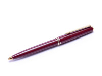 MONTBLANC Classic "Generation" Maroon Burgundy Bordeaux Red & Gold Ballpoint Pen