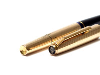 Stunning Rare New NOS 1960s Pelikan M60 / 60 All Rolled Gold 750 18K EF Nib Piston Filling Fountain Pen