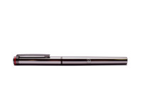 2000 Rotring (400) Esprit Anthracite Gunmetal Dark Grey Anodized M Nib Fountain Pen