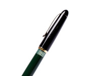 Rare Vintage 1970s SENATOR (Merz & Krell) Fully Flexible EF to BBB 14K Nib Long Ink Window Fountain Pen 