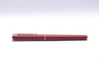 NOS 1990s Sheaffer Fashion II Model 263 Ladi's Maroon Burgundy Red Matte Finish with Gold Trim Fountain Pen Made in USA