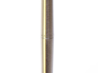1977 Parker Flighter 180 Brushed Matte Steel & Gold 14K X/M Extra Fine & Medium Fountain Pen In Box
