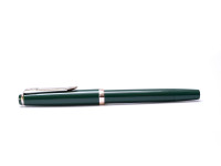 Made in Germany Reform 1745 All Green 70s EF Extra Fine GP Nib Sleek Piston Fountain Pen