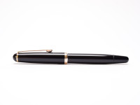 Stunning Oversize NOS in Box Original 1955 MONTBLANC 344 Flexible 14K Gold EF to 3B Nib Fountain Pen