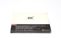 Rare 1990s Discontinued Univerzal "The Problem Solver" Montblanc Ballpoint Pen Giant Refill - Fits Most Pens From 1960s to Present ISO 12757 With Adapter Art. No. 16210 RED