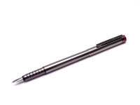 2000 Rotring (400) Esprit Anthracite Gunmetal Dark Grey Anodized M Nib Fountain Pen