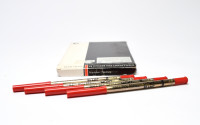 Rare 1990s Discontinued Univerzal "The Problem Solver" Montblanc Ballpoint Pen Giant Refill - Fits Most Pens From 1960s to Present ISO 12757 With Adapter Art. No. 16210 RED