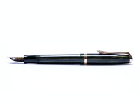 Faber Castell Osmia 884 F Tortoise Green Celluloid Fountain Pen