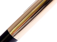 1960s Mint Pelikan M30 (30) Rolled Gold Fountain Pen Cap Replacement Part Full Unit With Clip, Crown Logo and Inner Sleeve Ring