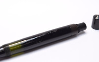 Stunning Original 1930s Obsidian Black Glass Like Celluloid KAWECO ELITE No. 187 F Super Flexible EF to 3B 14K Two Tone Nib Piston Fountain Pen from the "Attic Find"