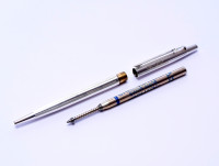 Caran d'Ache MADISON Alpaca German Silver Ballpoint Pen & Mechanical Pencil Set In Box